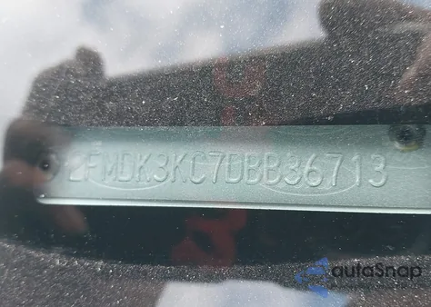 2013 Ford Edge Limited z USA, uszkodzony, nr VIN 2FMDK3KC7DBB36713